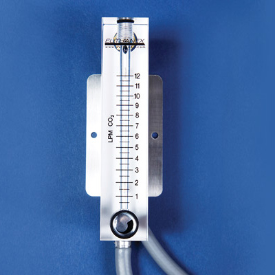 512-A1-BR Euthanex Non-compensated Single Flow Meters